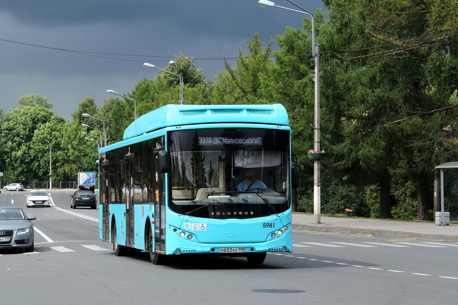 Санкт-Петербург, Volgabus-5270.G2 (CNG) № 5981