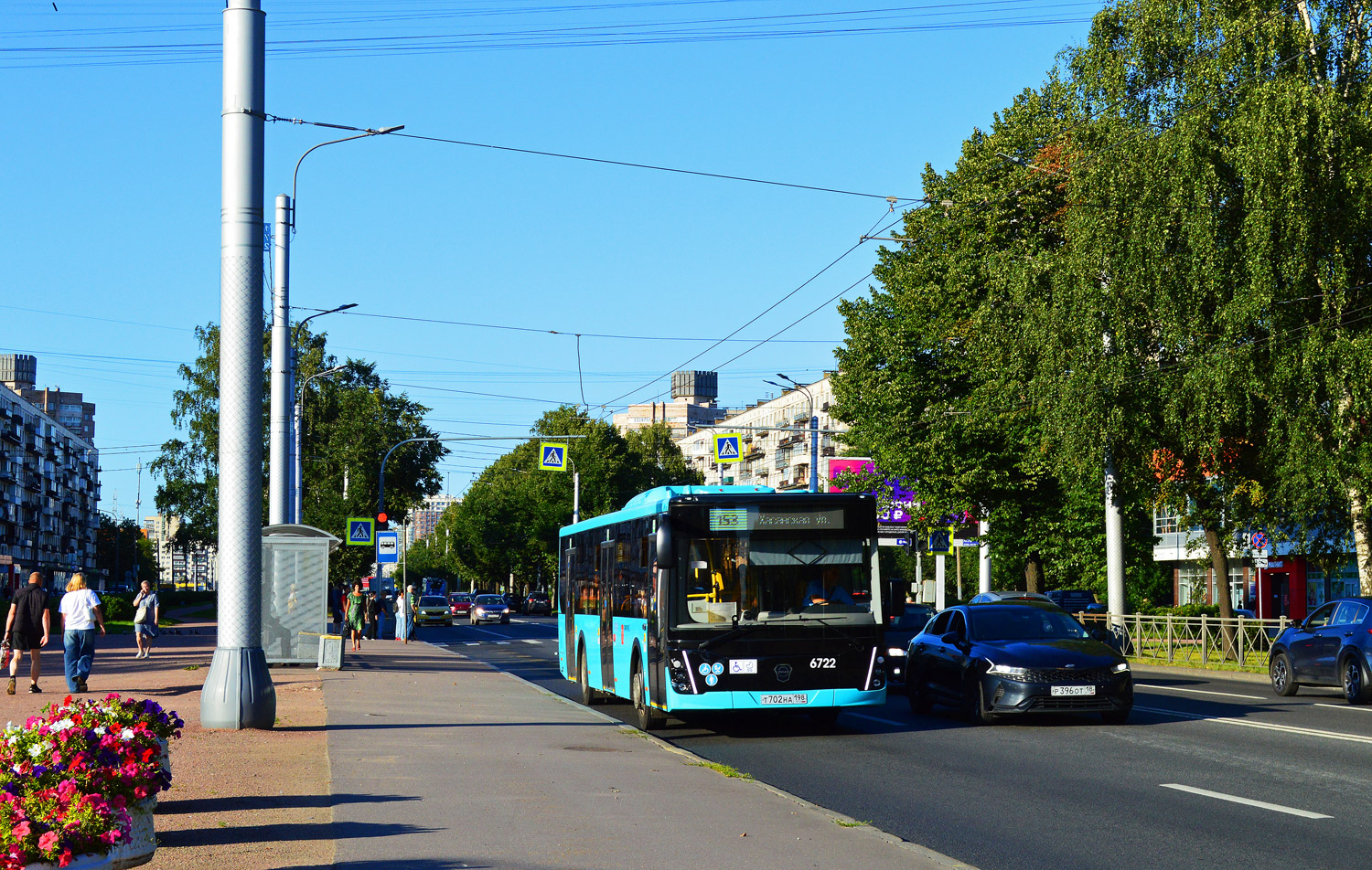 Санкт-Петербург, ЛиАЗ-5292.65 № 6722