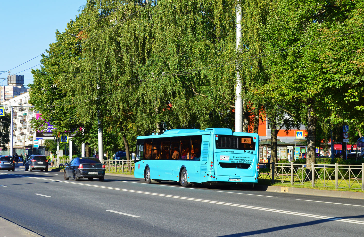 Санкт-Петербург, ЛиАЗ-5292.65 № 6728