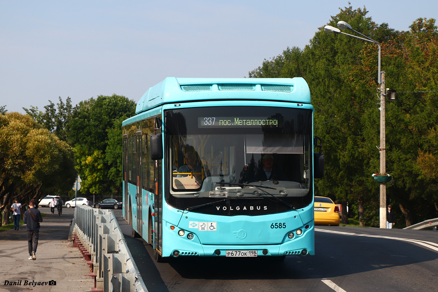 Санкт-Петербург, Volgabus-5270.G4 (CNG) № 6585