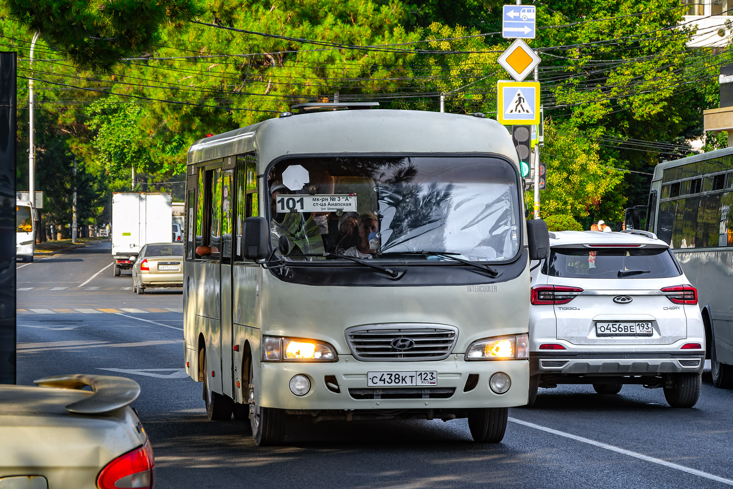 Краснодарский край, Hyundai County SWB C08 (РЗГА) № С 438 КТ 123