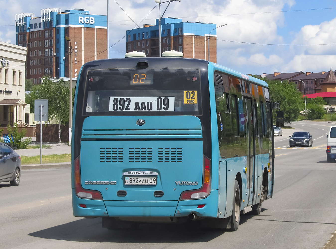 Карагандинская область, Yutong ZK6852HG (СарыаркаАвтоПром) № 892 AAU 09