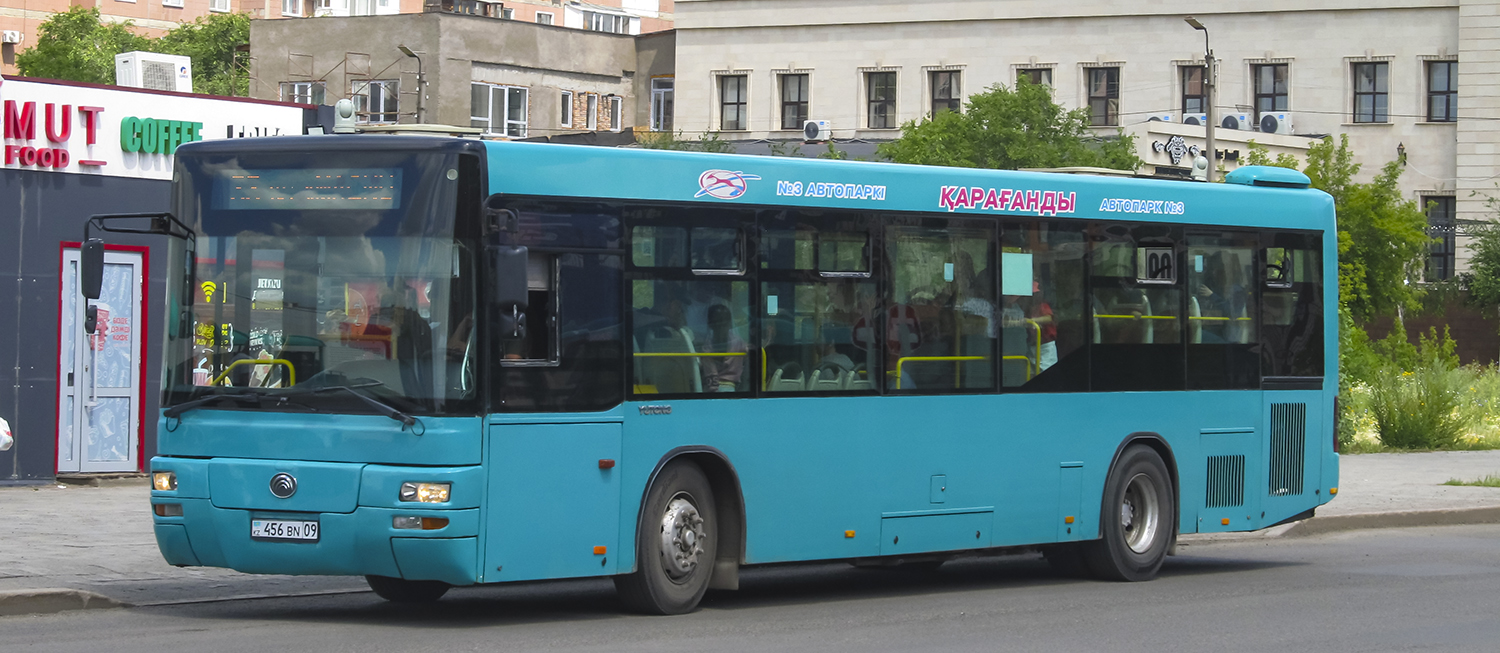 Карагандинская область, Yutong ZK6118HGA № 456 BN 09