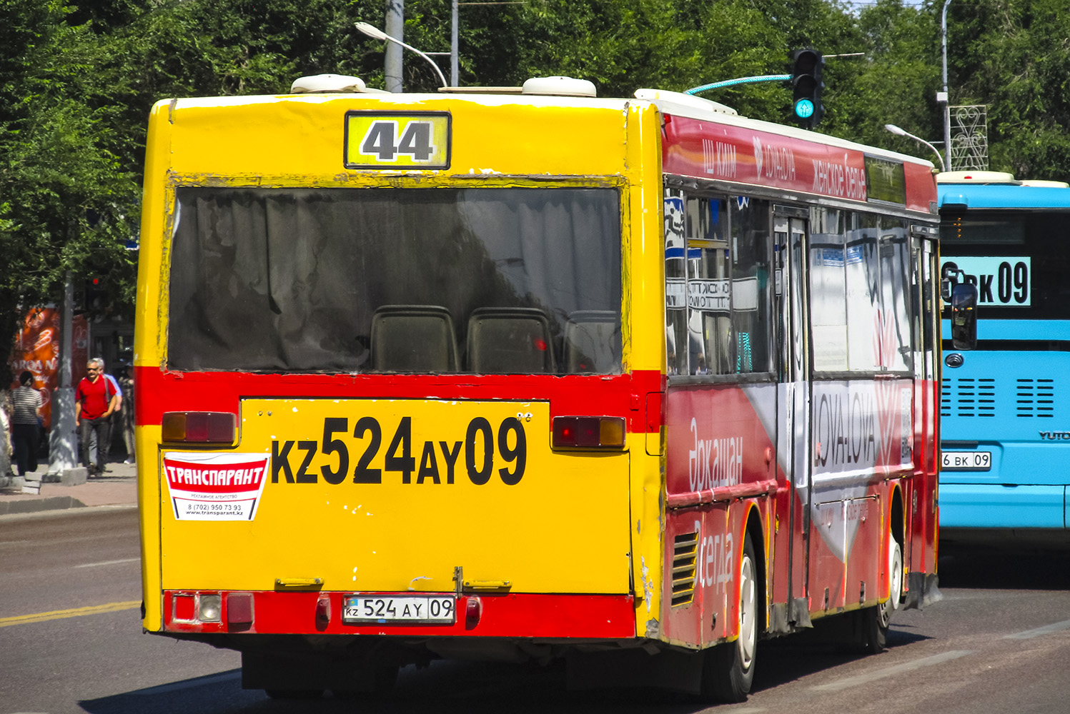 Карагандинская область, Mercedes-Benz O405 № 524 AY 09