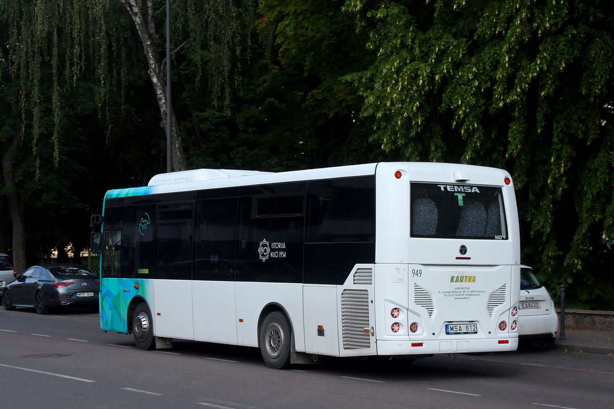 Литва, TEMSA MD9 LE № 949