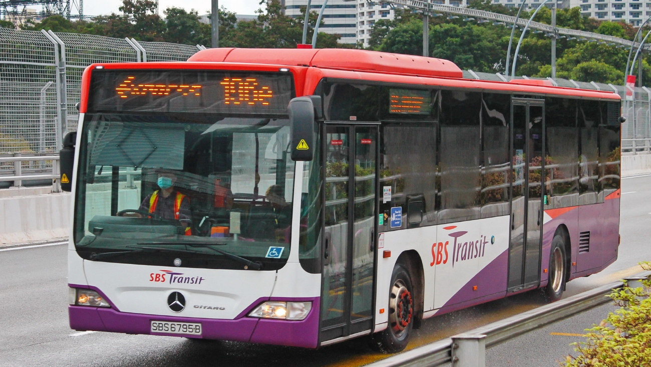 Сингапур, Mercedes-Benz O530 Citaro facelift RL № SBS6795B