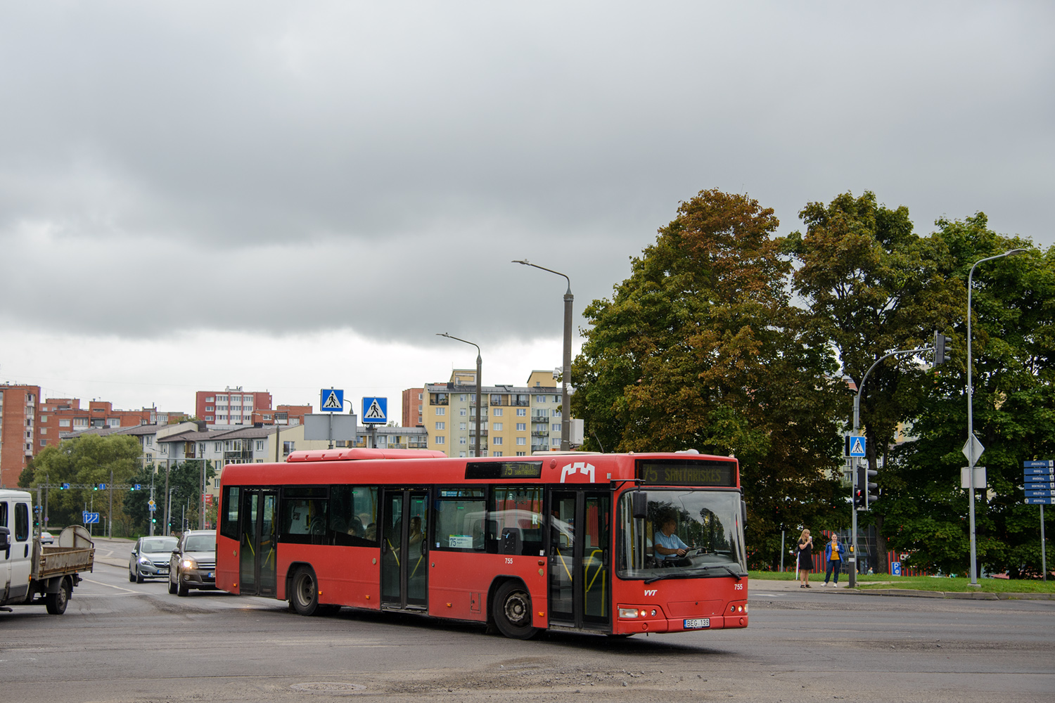 Литва, Volvo 7700 № 755