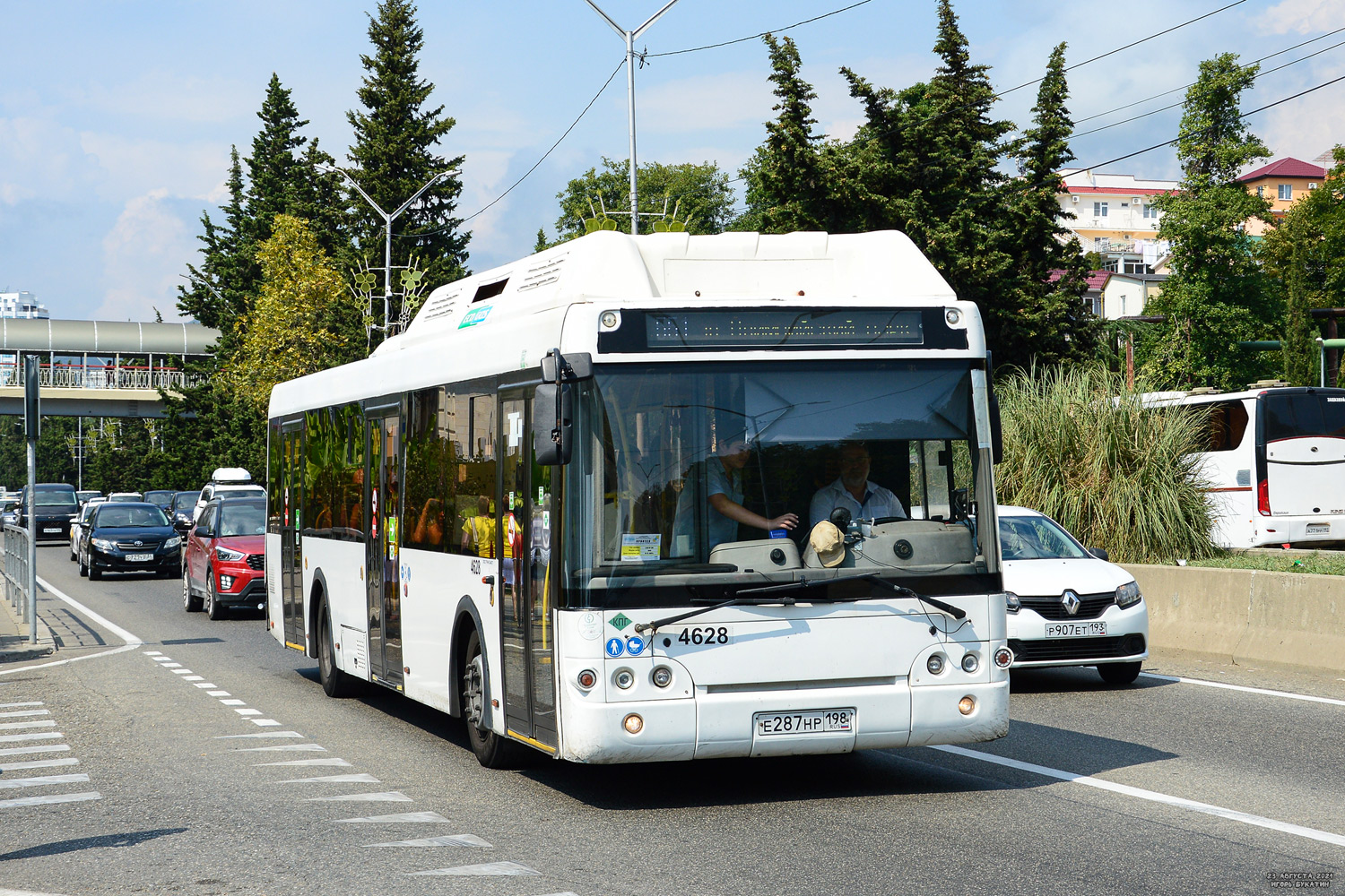 Krasnodar region, LiAZ-5292.67 (CNG) # 4628