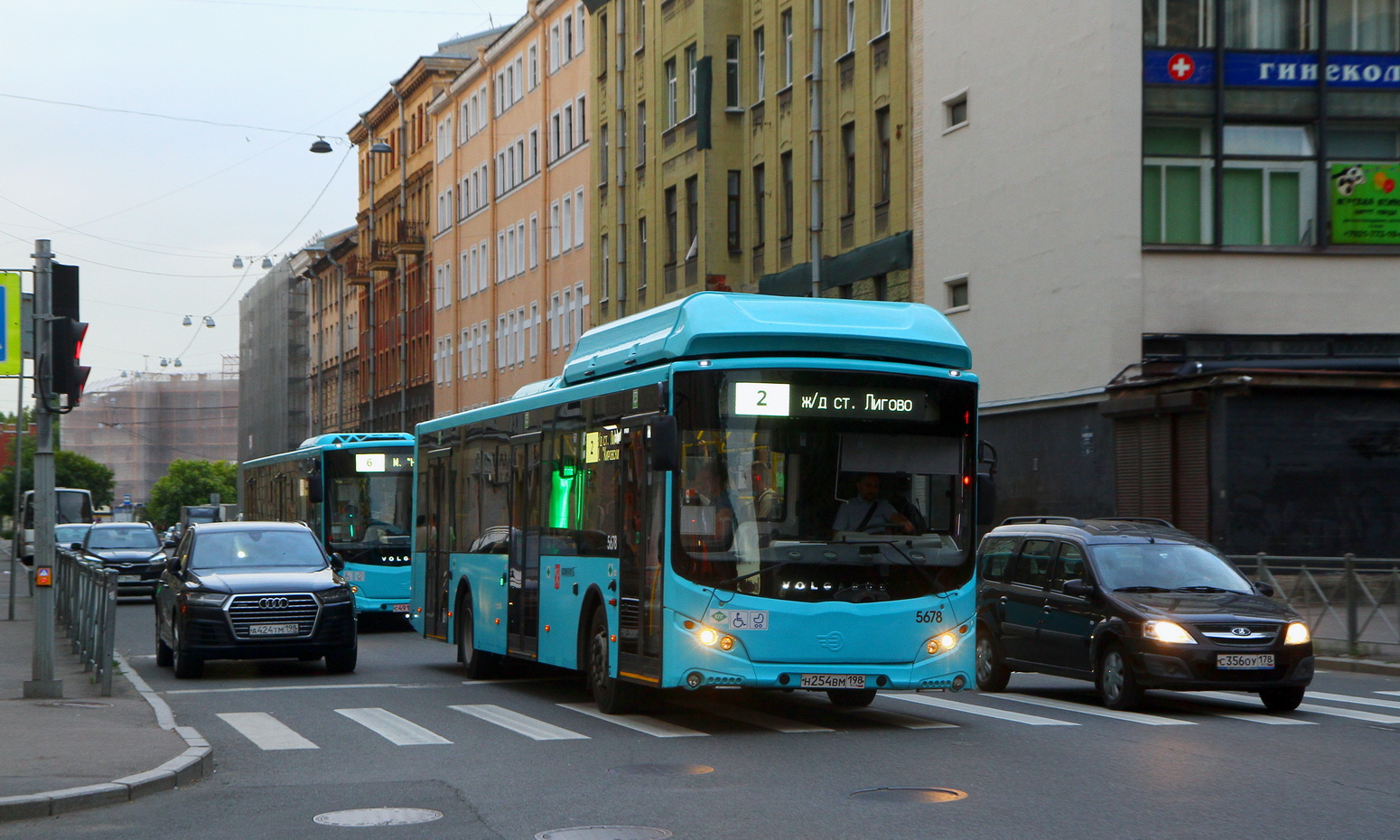 Санкт-Петербург, Volgabus-5270.G4 (CNG) № 5678