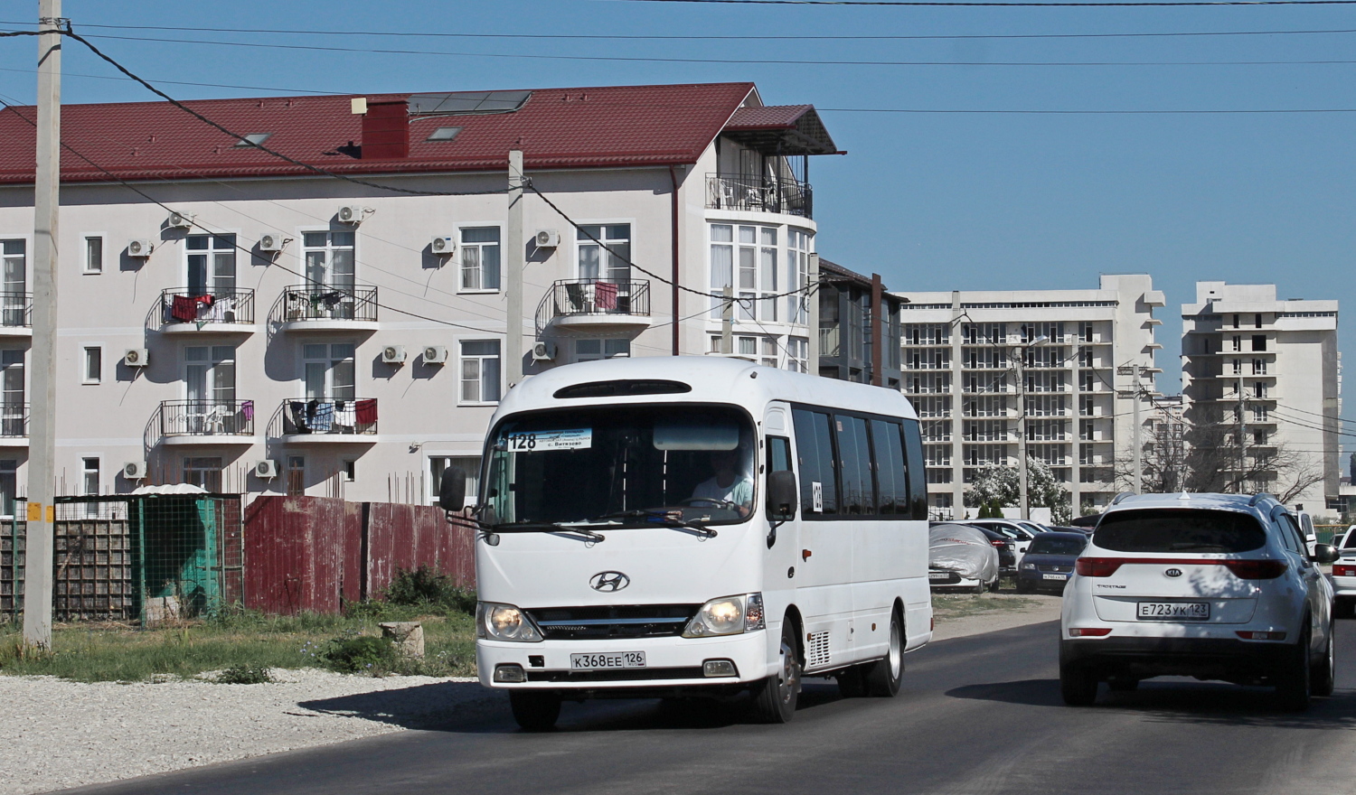 Краснодарский край, Hyundai County Kuzbass № К 368 ЕЕ 126