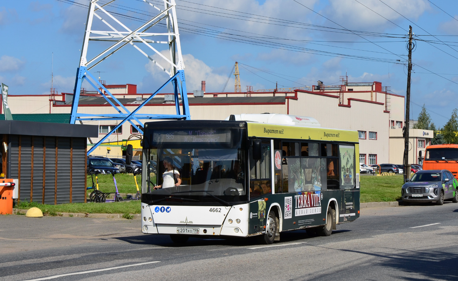 Санкт-Петербург, МАЗ-206.086 № 4662