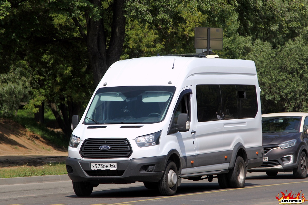 Кемеровская область - Кузбасс, Ford Transit FBD [RUS] (X2F.ESG.) № У 973 ОЕ 142