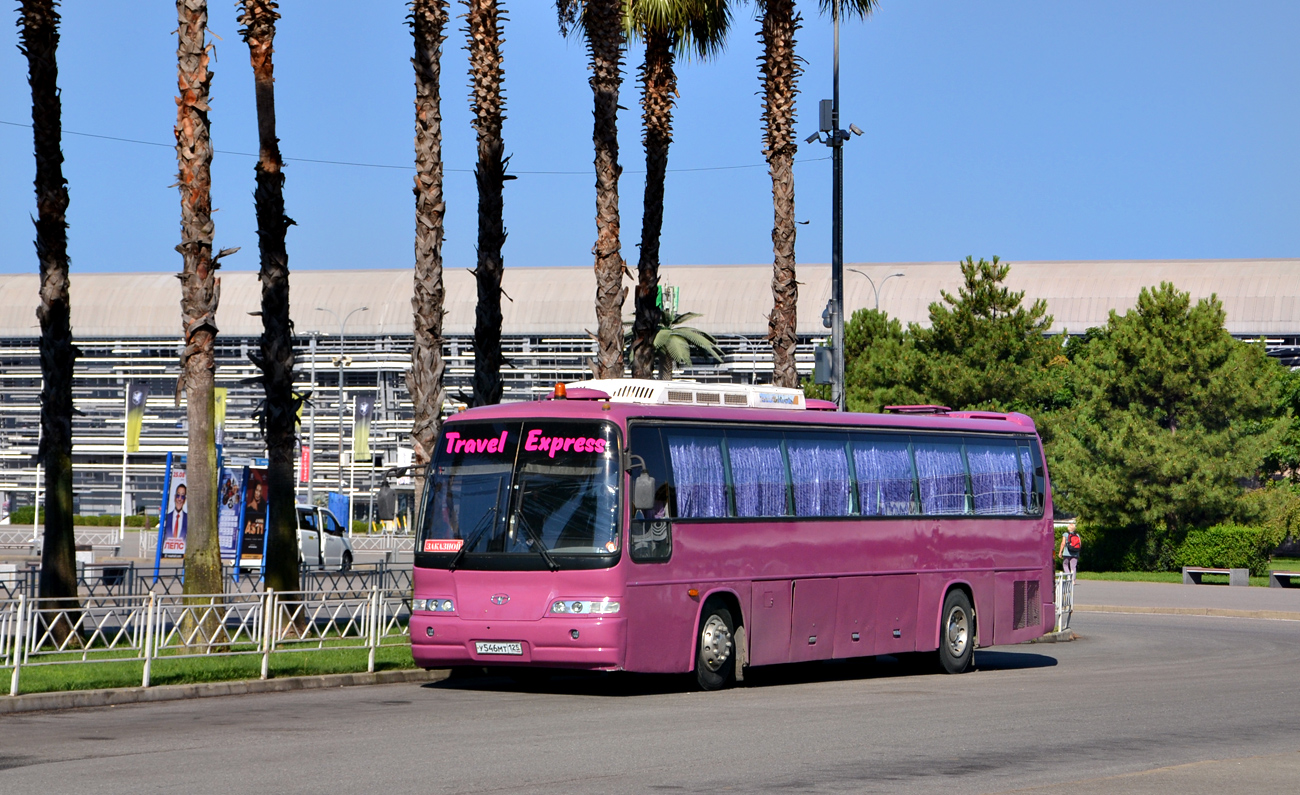 Приморский край, Daewoo BH117H Royal Cruistar № У 546 МТ 125