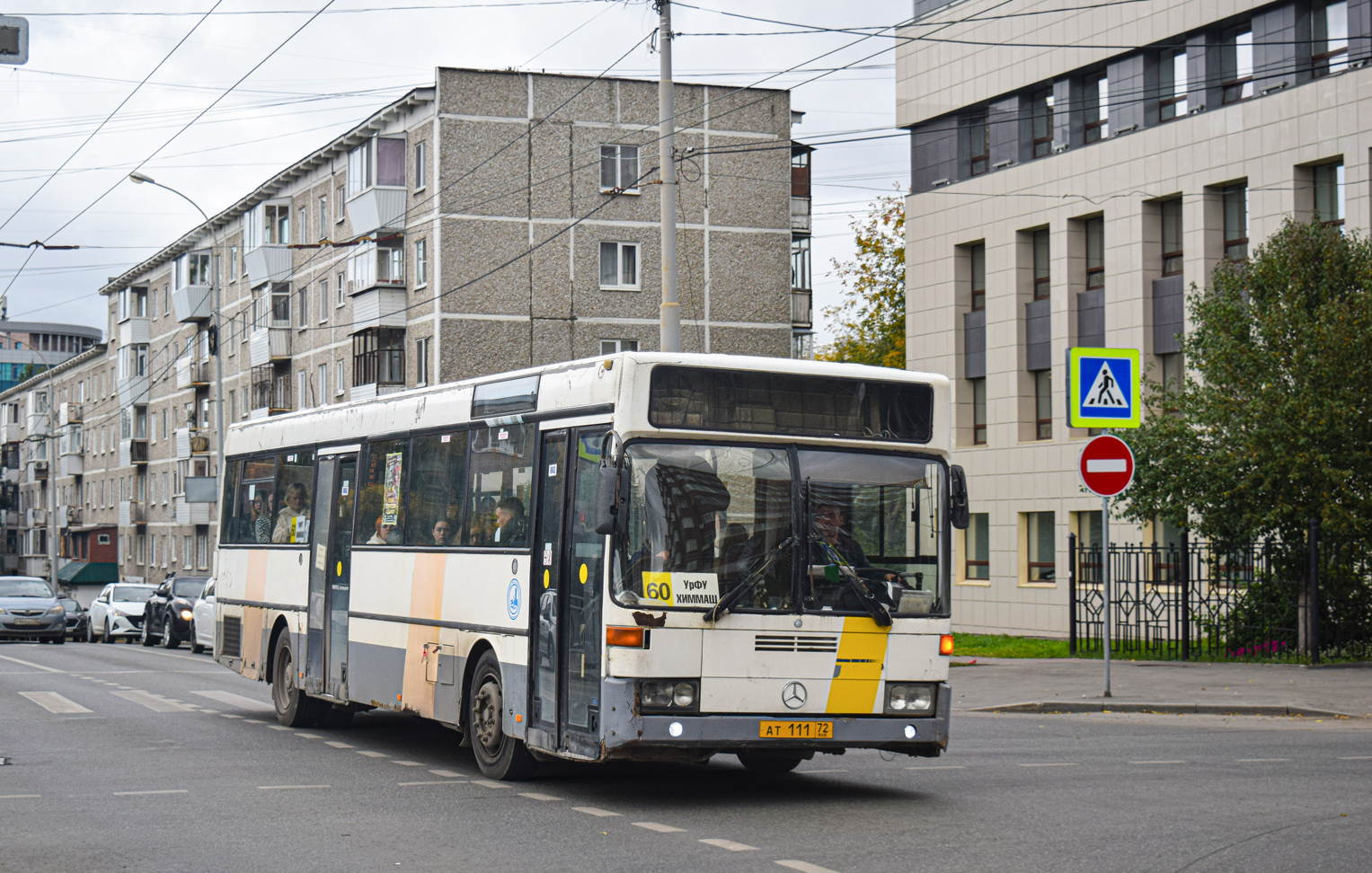 Свердловская область, Mercedes-Benz O405 № АТ 111 72