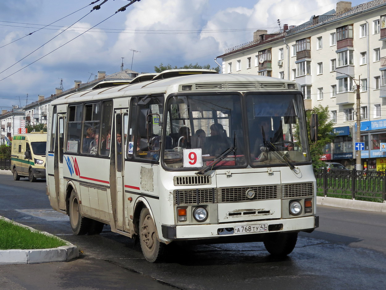 Кировская область, ПАЗ-4234 № А 768 ТУ 43