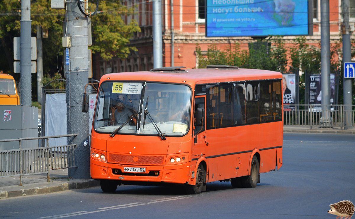 Нижегородская область, ПАЗ-320414-04 "Вектор" № Р 871 АВ 152