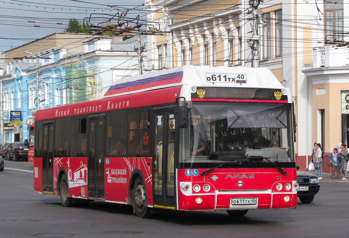 Калужская область, ЛиАЗ-5292.67 (CNG) № О 611 ТХ 40