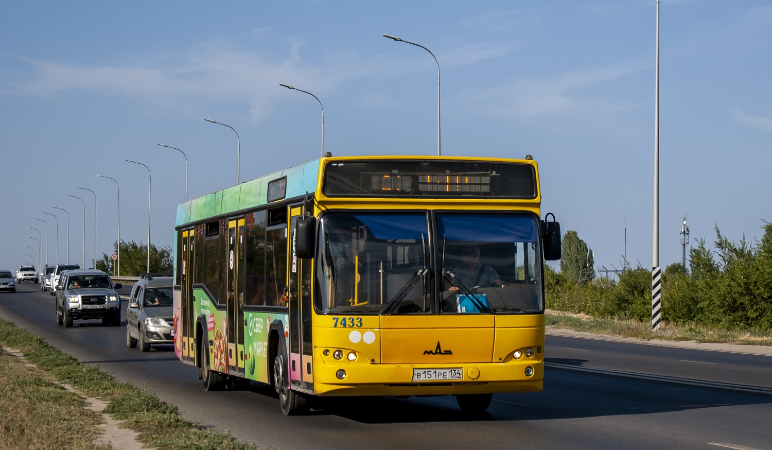 Волгоградская область, МАЗ-103.469 № 7433