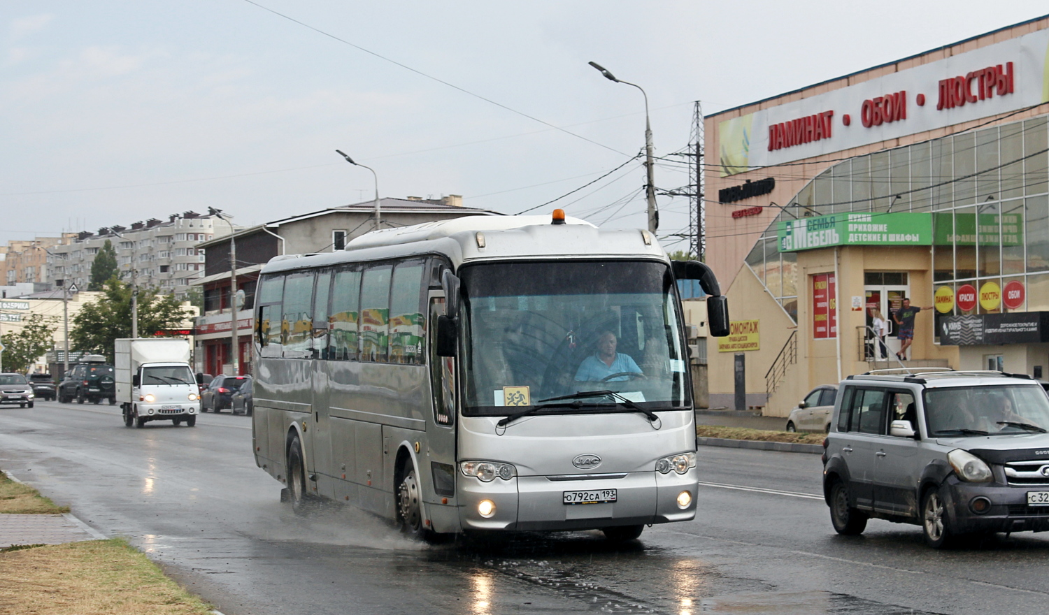 Краснодарский край, Heke JAC HK6120 № О 792 СА 193