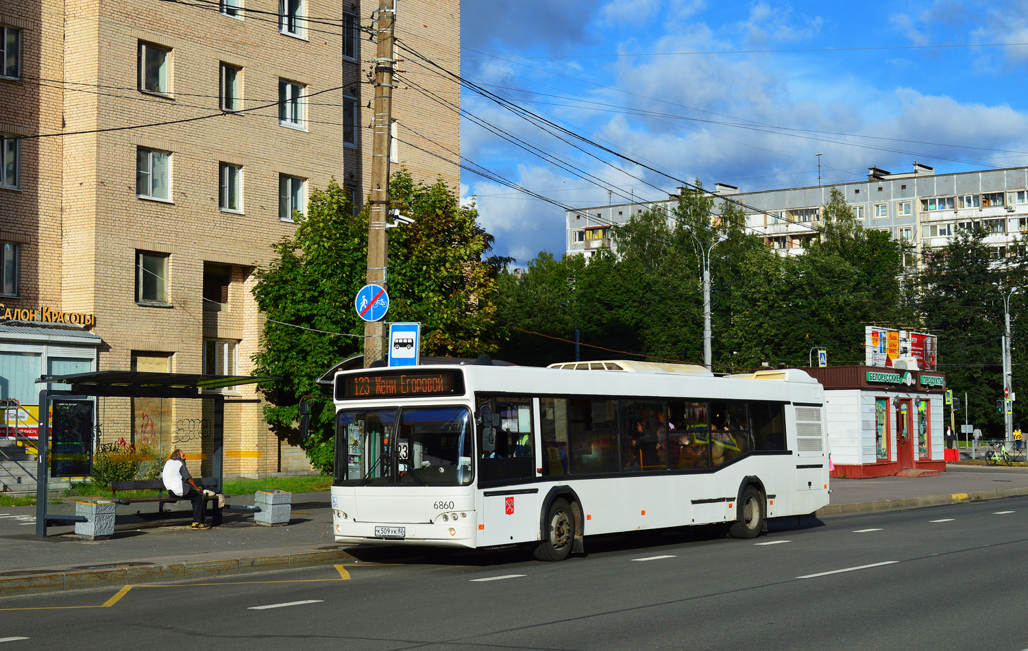 Санкт-Петербург, МАЗ-103.486 № 6860