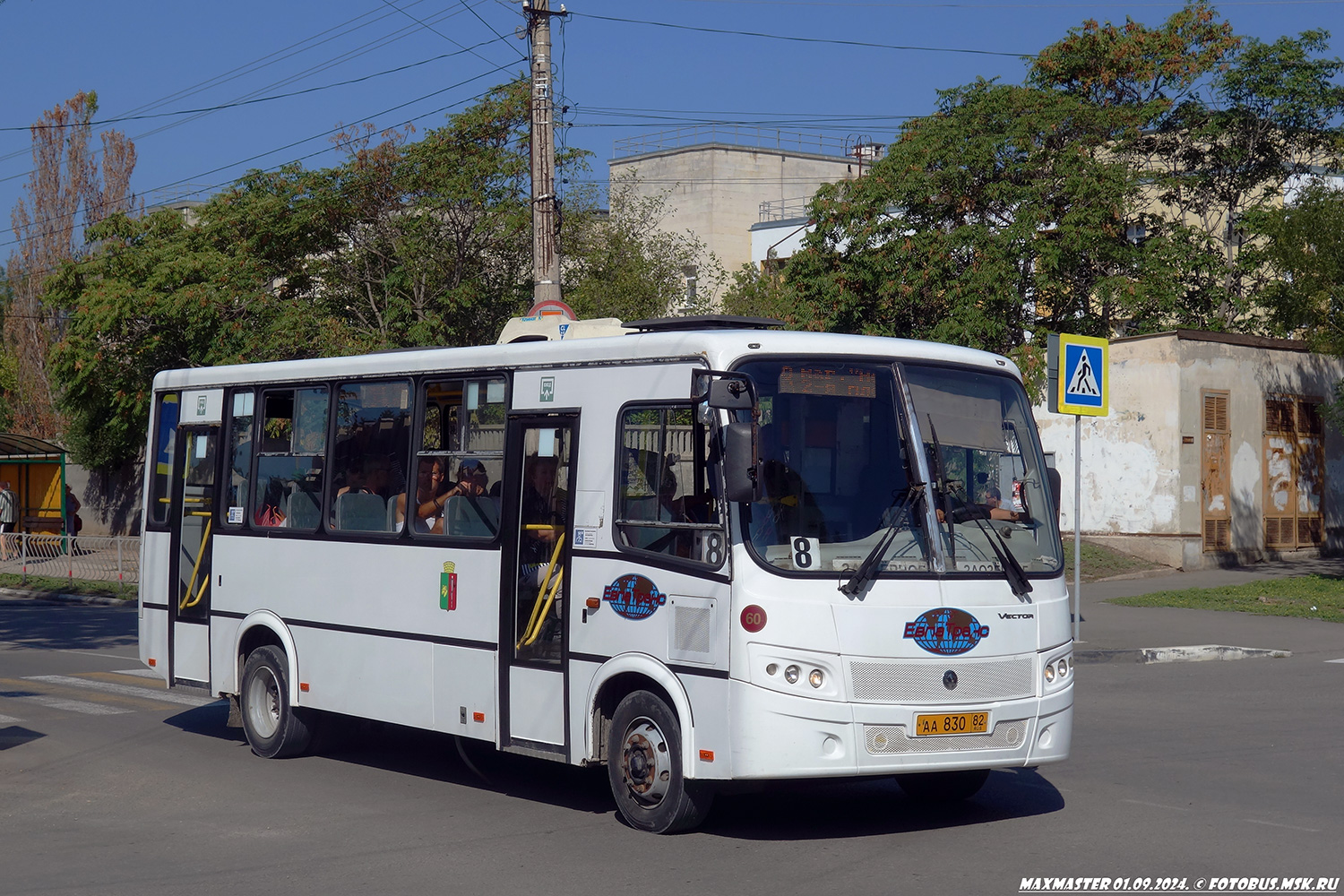 Республика Крым, ПАЗ-320412-04 "Вектор" № 60