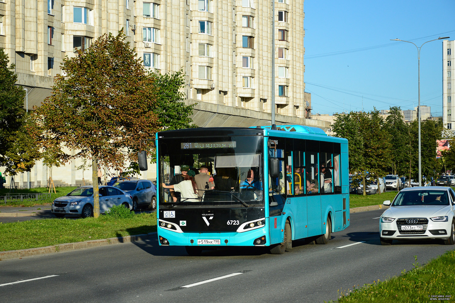 Санкт-Петербург, Volgabus-4298.G4 (LNG) № 6723