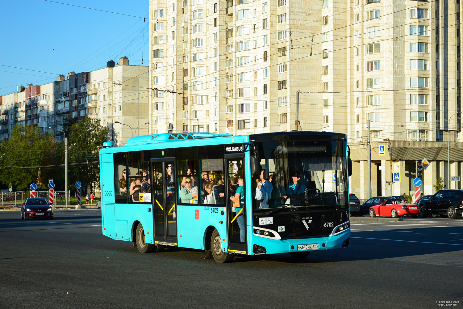 Санкт-Петербург, Volgabus-4298.G4 (LNG) № 6702