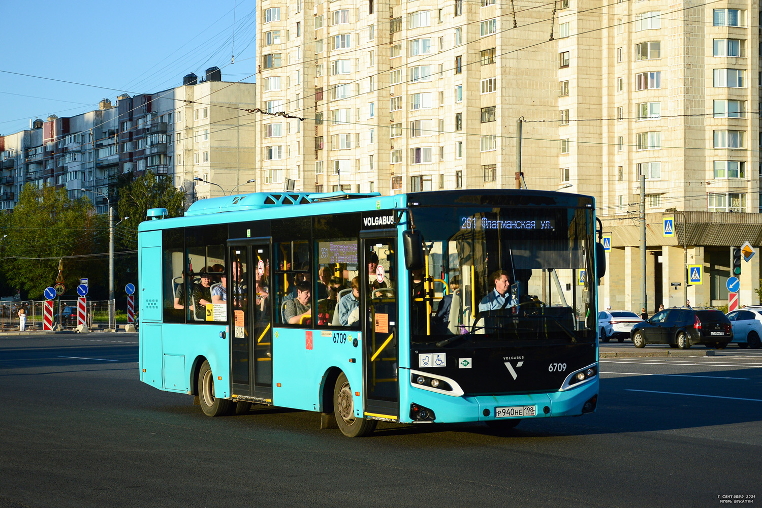 Санкт-Петербург, Volgabus-4298.G4 (LNG) № 6709