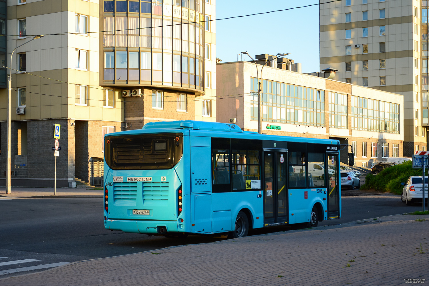 Санкт-Петербург, Volgabus-4298.G4 (LNG) № 6703