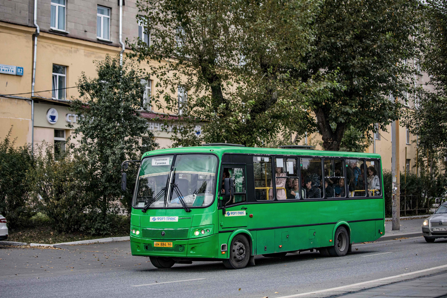 Свердловская область, ПАЗ-320414-05 "Вектор" (1-2) № КМ 884 66