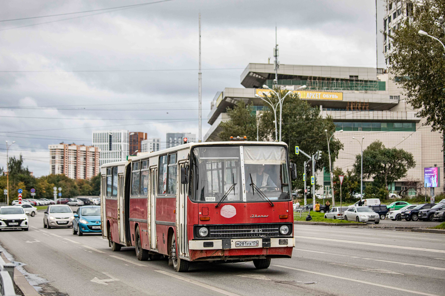 Челябинская область, Ikarus 280.08A № М 281 УХ 174