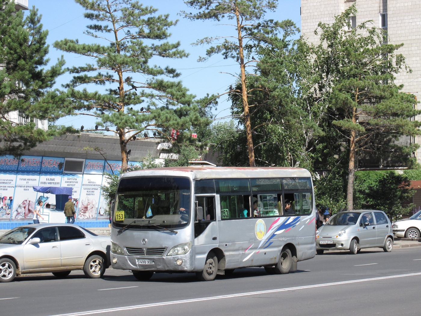 Павлодарская область, Dongfeng EQ6601PT1 № S 498 XBM