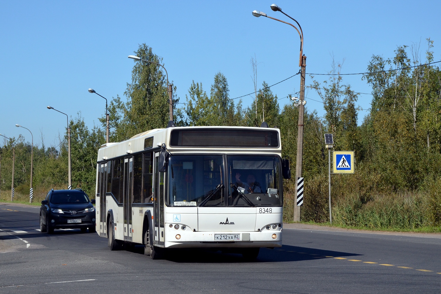 Санкт-Петербург, МАЗ-103.486 № 8348