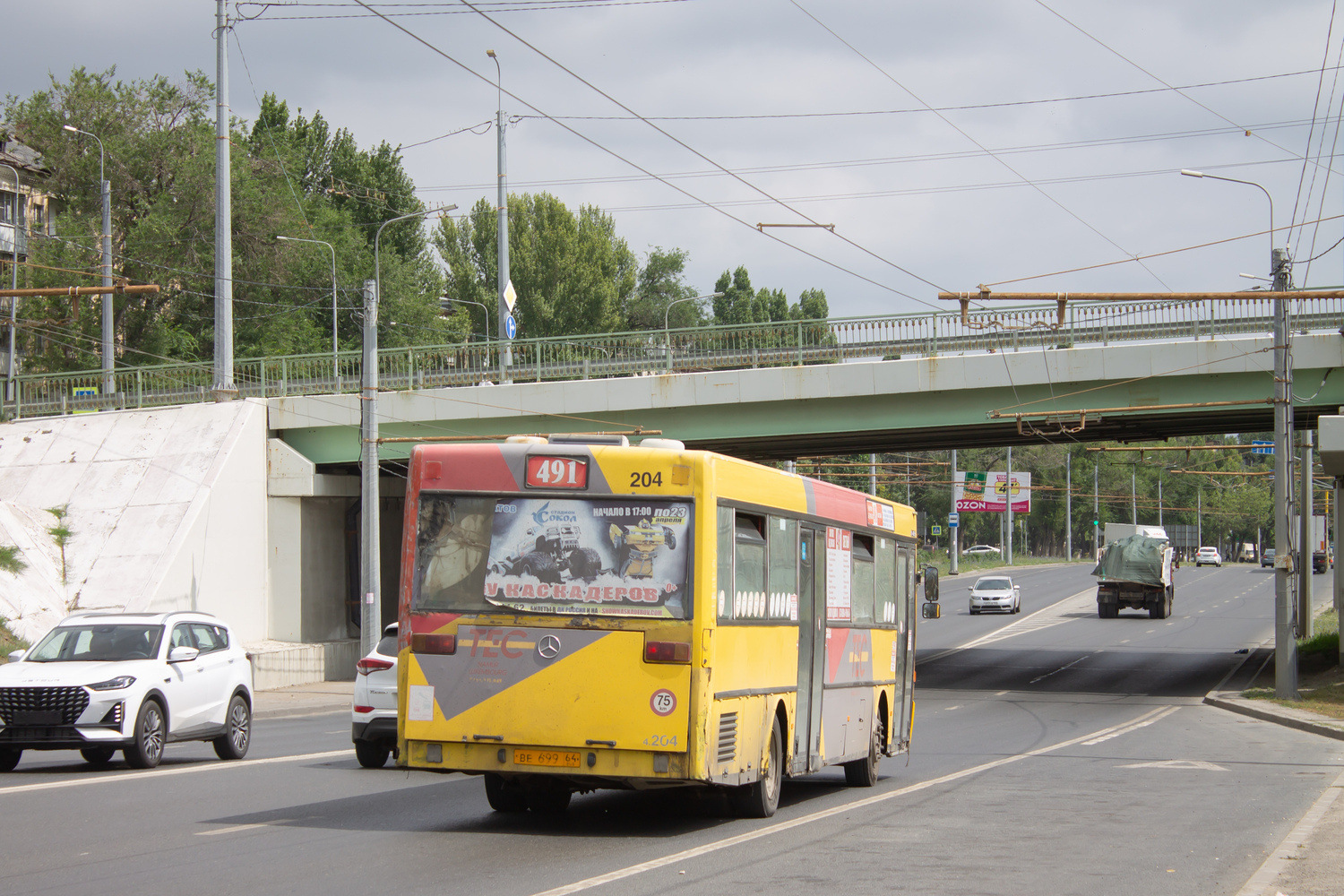 Саратовская область, Mercedes-Benz O405 № ВЕ 699 64