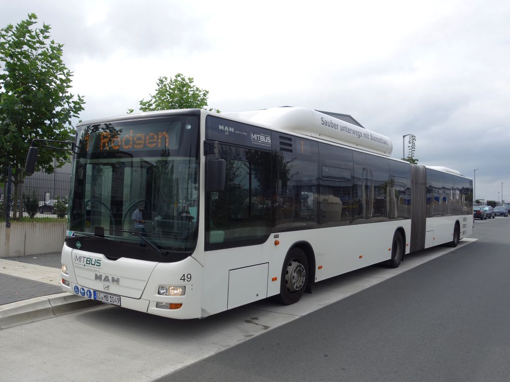 Гессен, MAN A23 Lion's City G NG313 CNG № 49