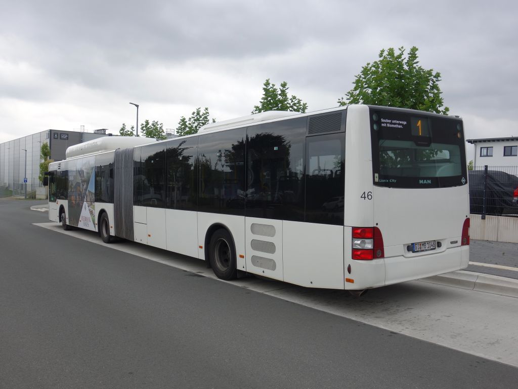 Гессен, MAN A23 Lion's City G NG313 CNG № 46