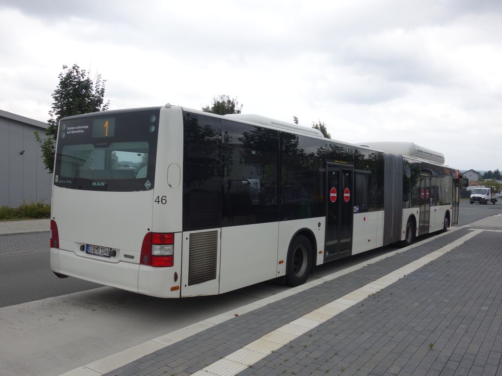 Гессен, MAN A23 Lion's City G NG313 CNG № 46