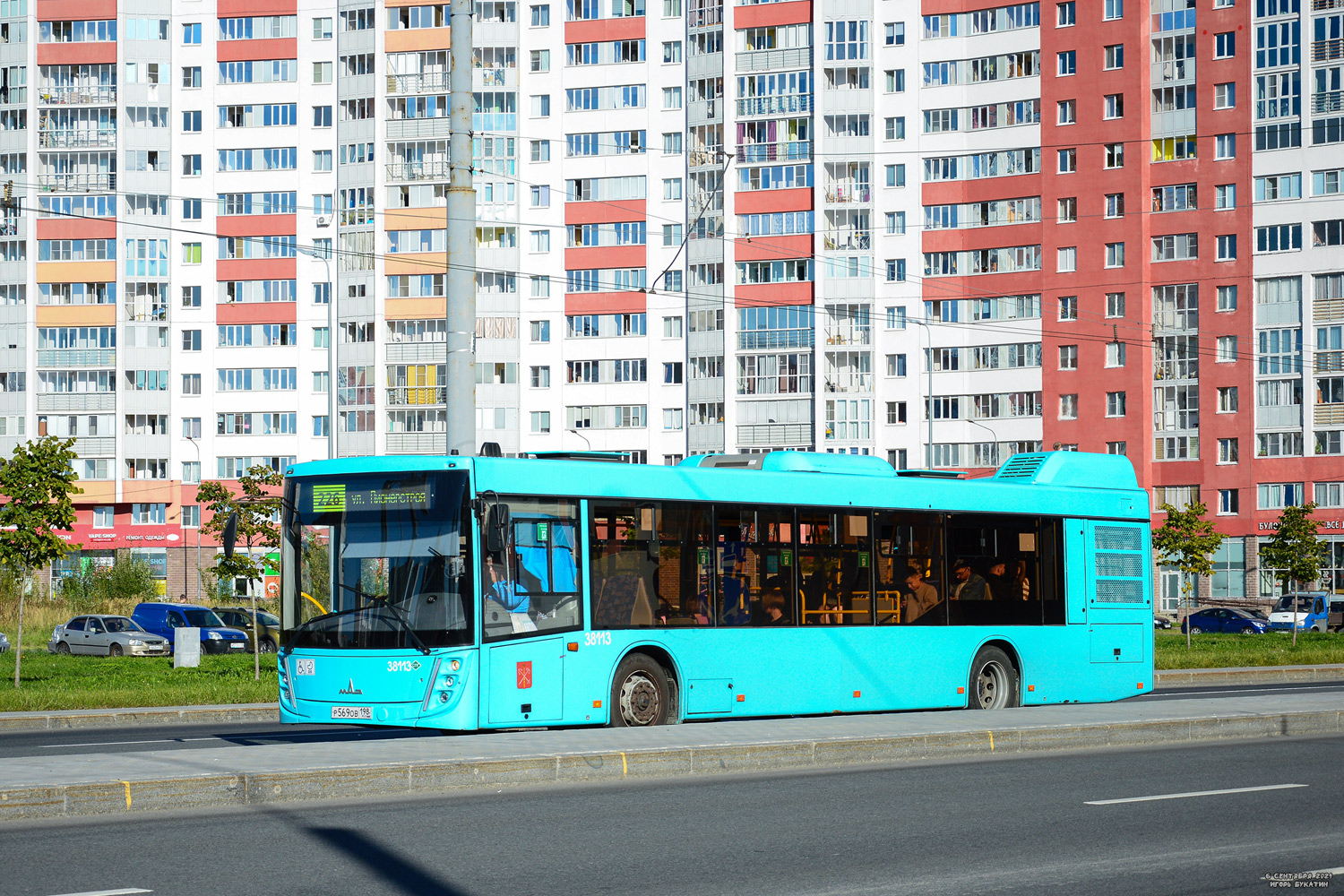 Санкт-Петербург, МАЗ-203.945 № 38113