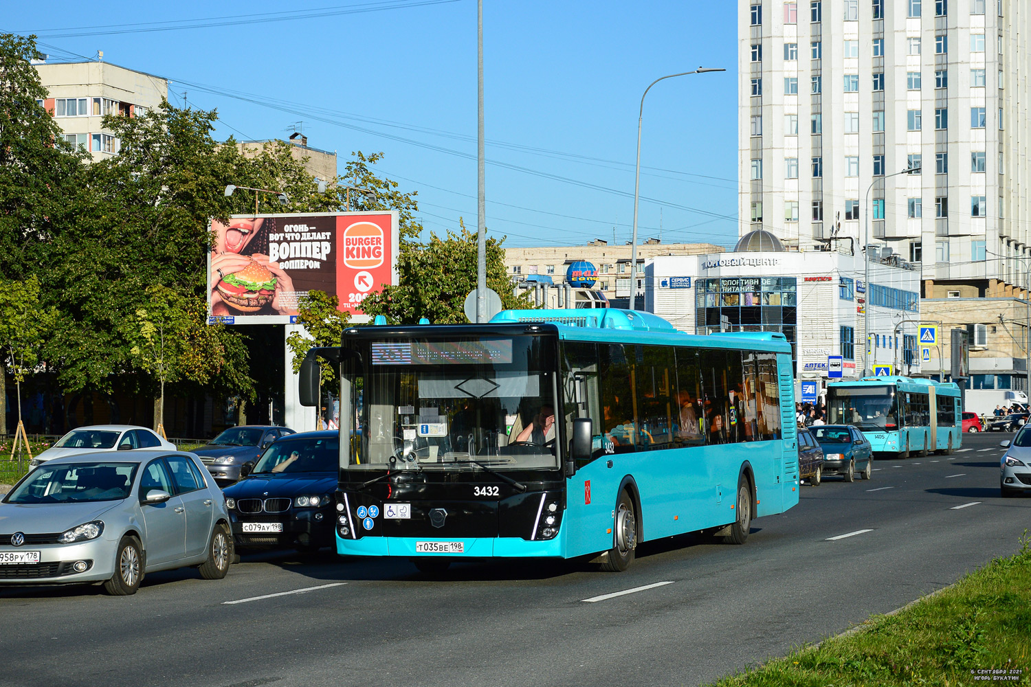 Санкт-Петербург, ЛиАЗ-5292.65 № 3432