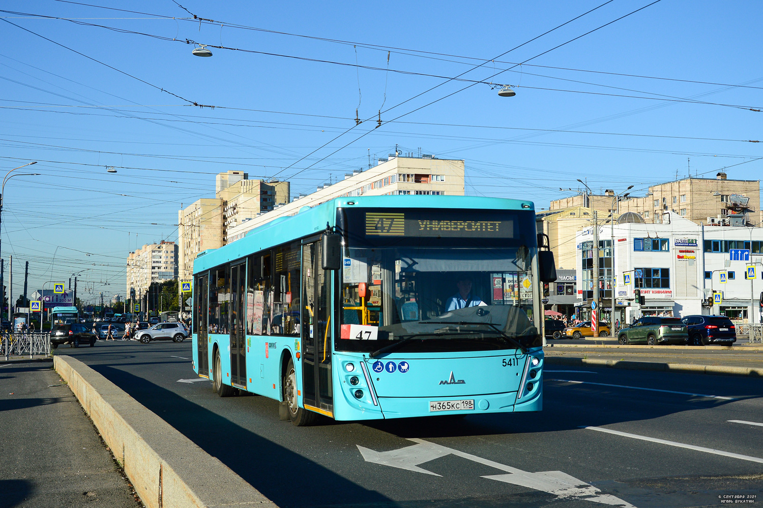 Санкт-Петербург, МАЗ-203.047 № 5411