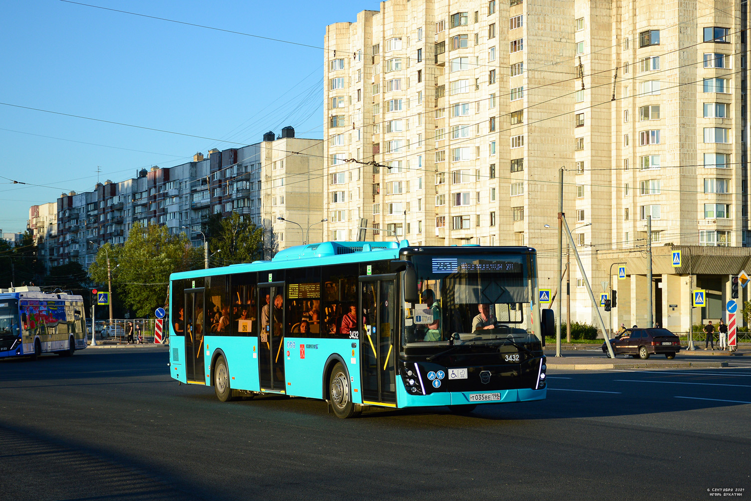 Санкт-Петербург, ЛиАЗ-5292.65 № 3432