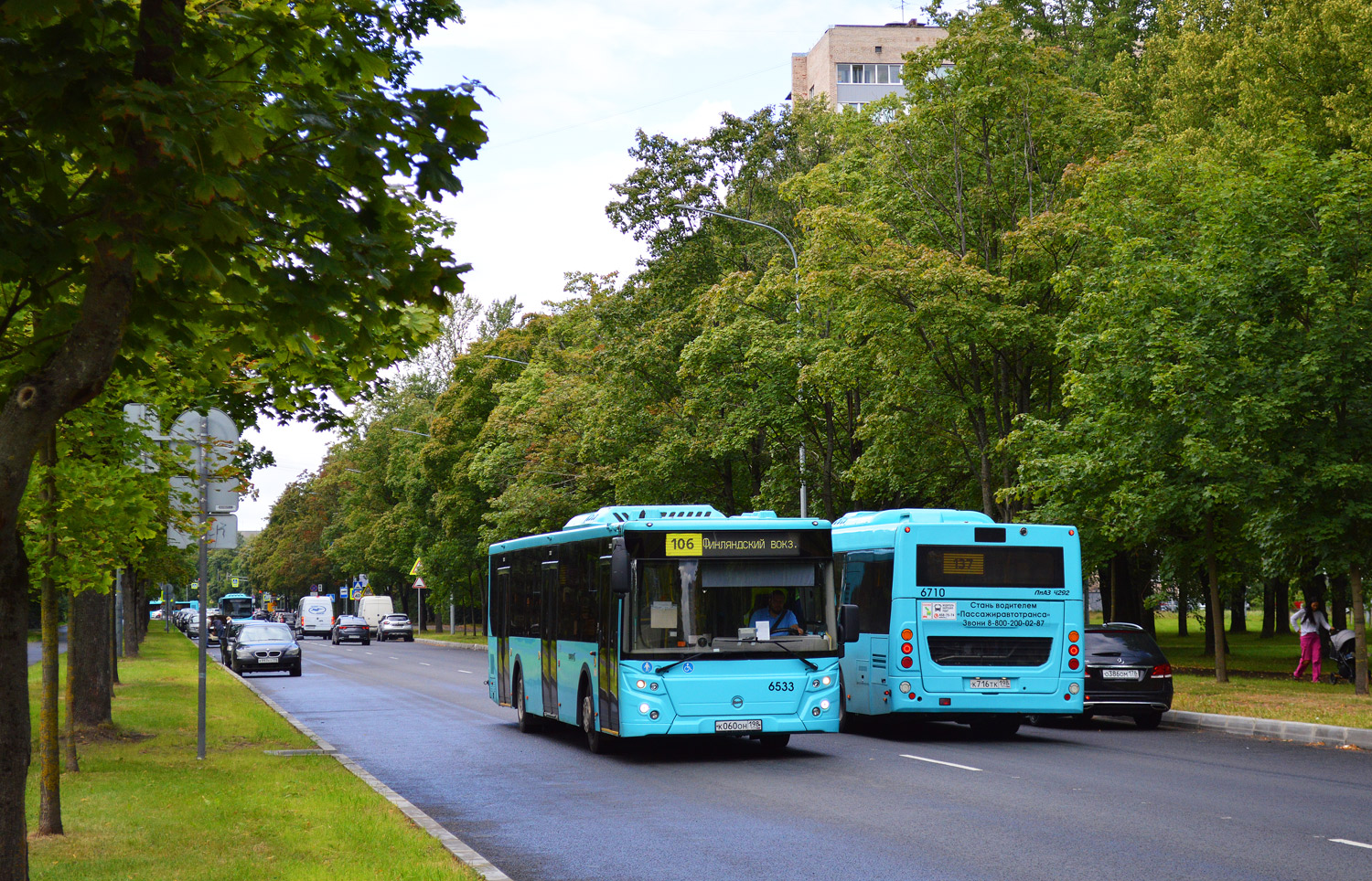 Санкт-Петербург, ЛиАЗ-5292.65 № 6533