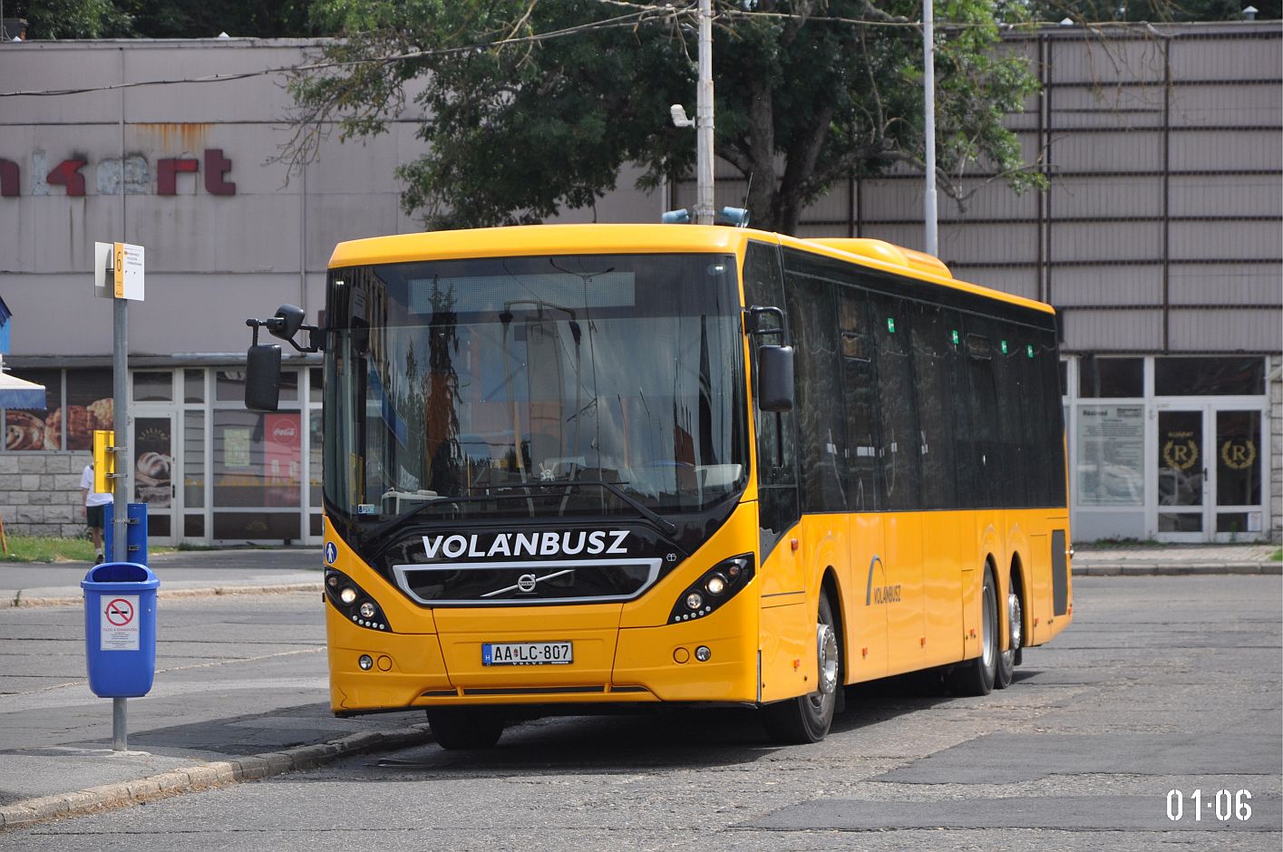 Венгрия, Volvo 8900BLE № AA LC-807