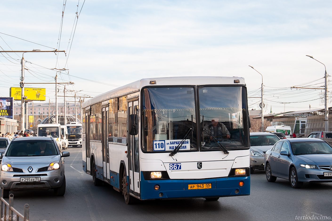 Omsk region, NefAZ-5299-20-15 Nr. 867