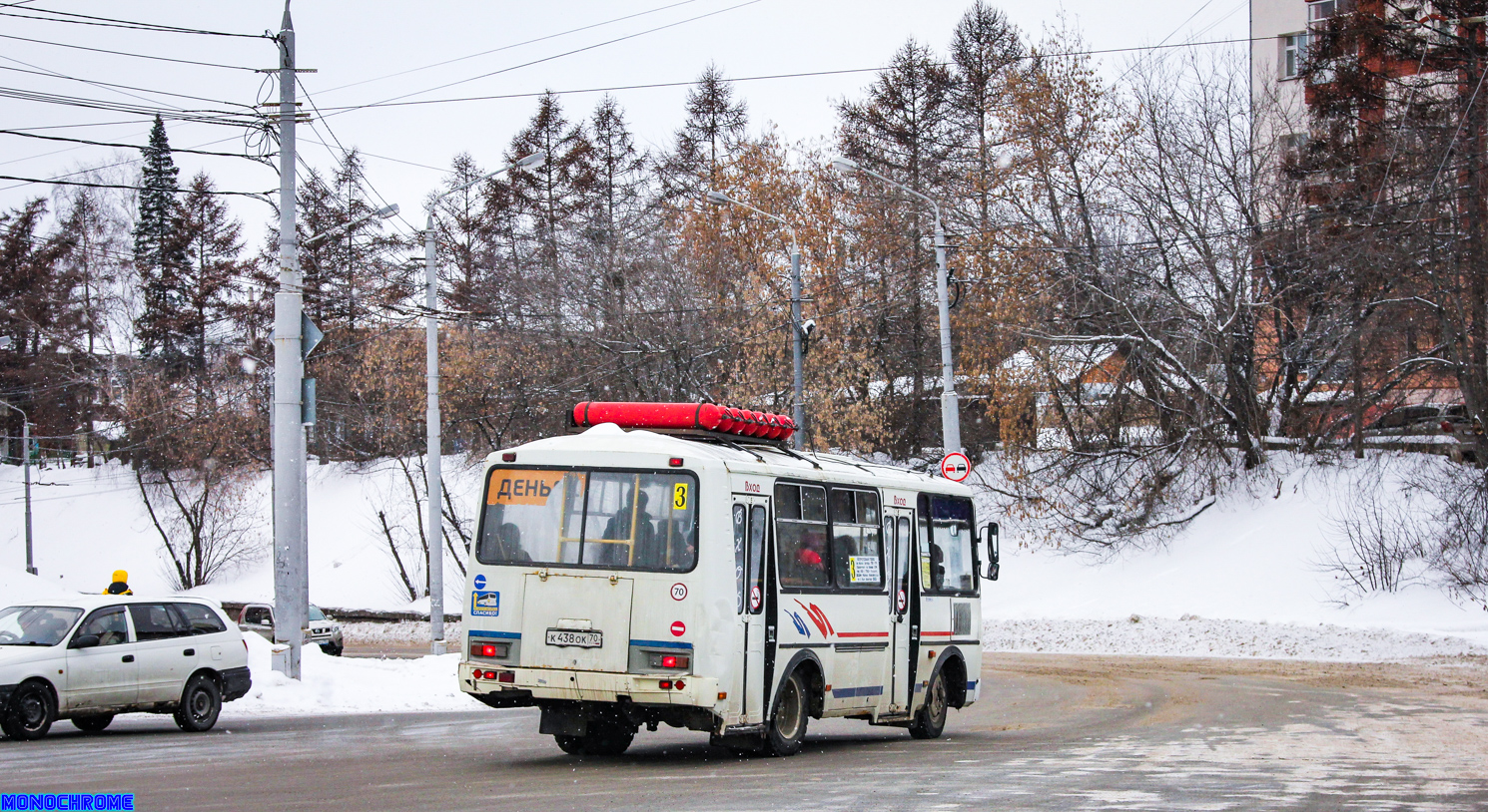 Томская область, ПАЗ-32054 № К 438 ОК 70