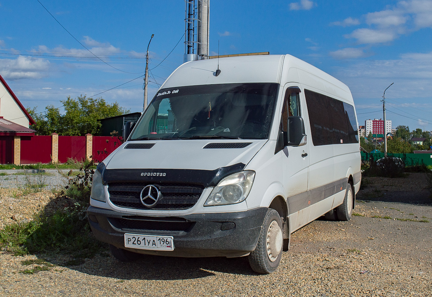 Свердловская область, Mercedes-Benz Sprinter W906 416CDI № Р 261 УА 196