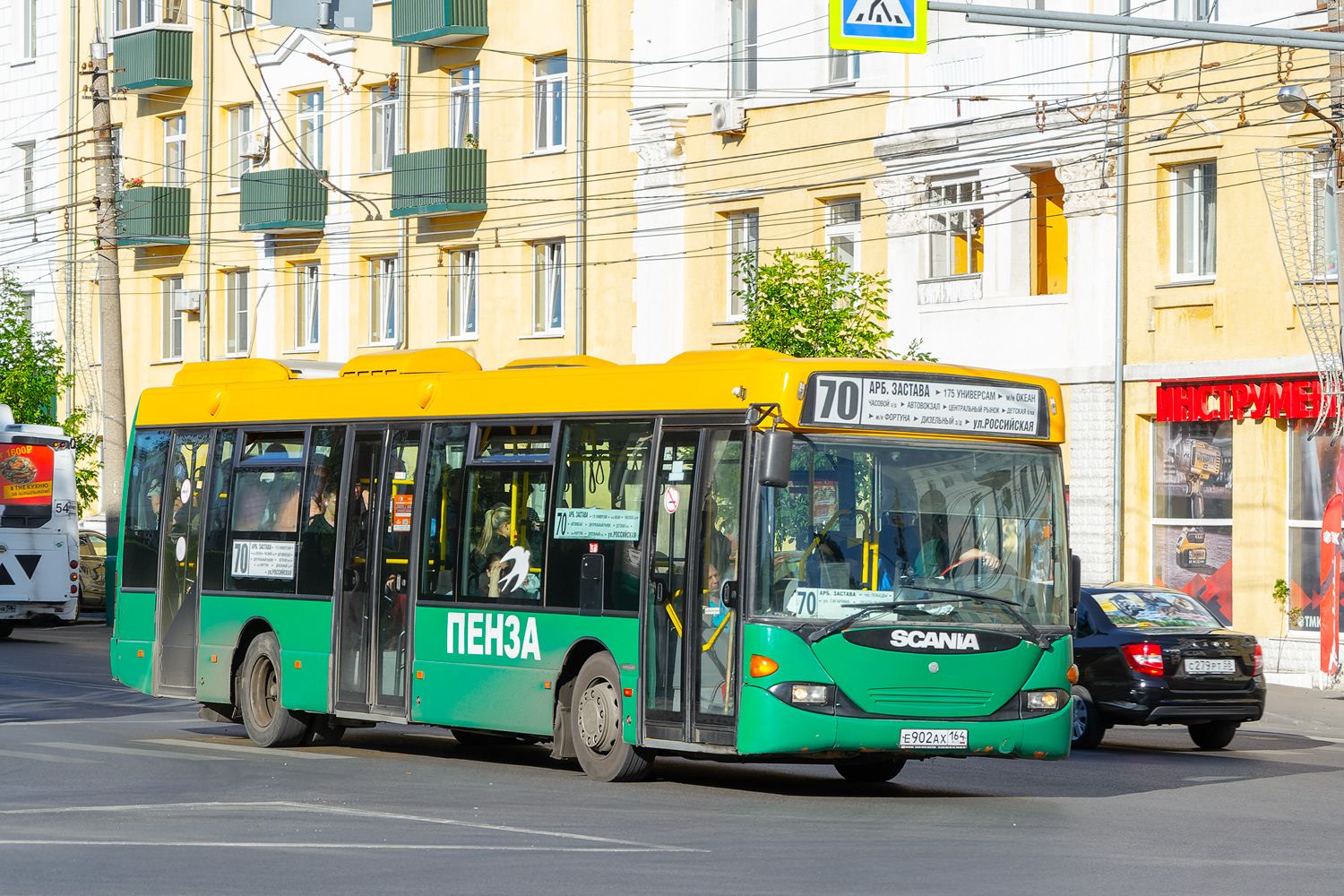 Пензенская область, Scania OmniLink I (Скания-Питер) № Е 902 АХ 164