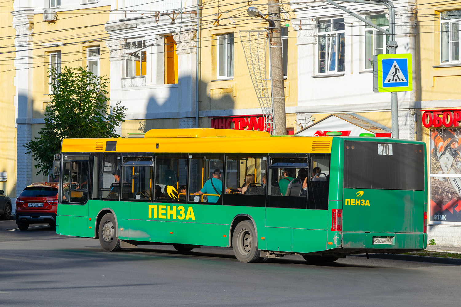 Пензенская область, MAN A21 NL**3 (ZNS) № М 582 АН 159