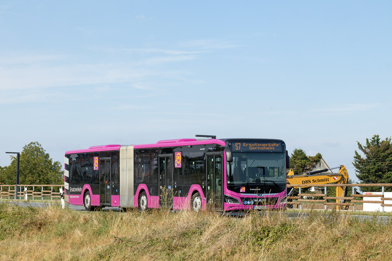 Бранденбург, MAN 18C Lion's City 18 NG360 EfficientHybrid № 806; Гессен — SEV · Riedbahn · Frankfurt am Main <> Mannheim · 15.07.2024 — 14.12.2024