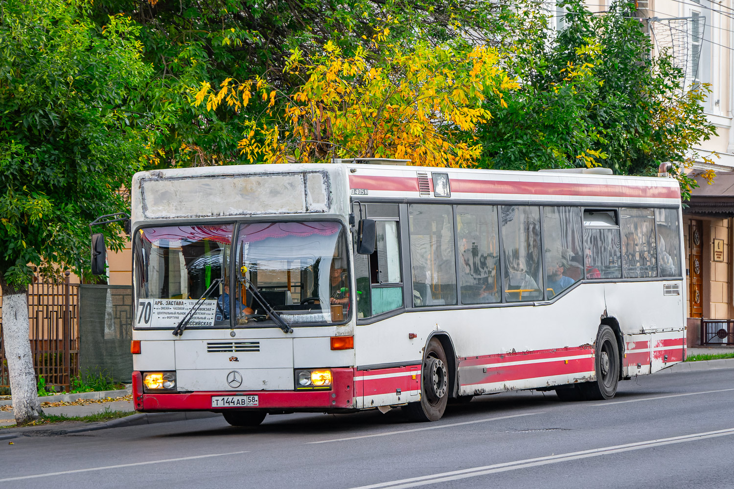 Пензенская область, Mercedes-Benz O405N2 № Т 144 АВ 58